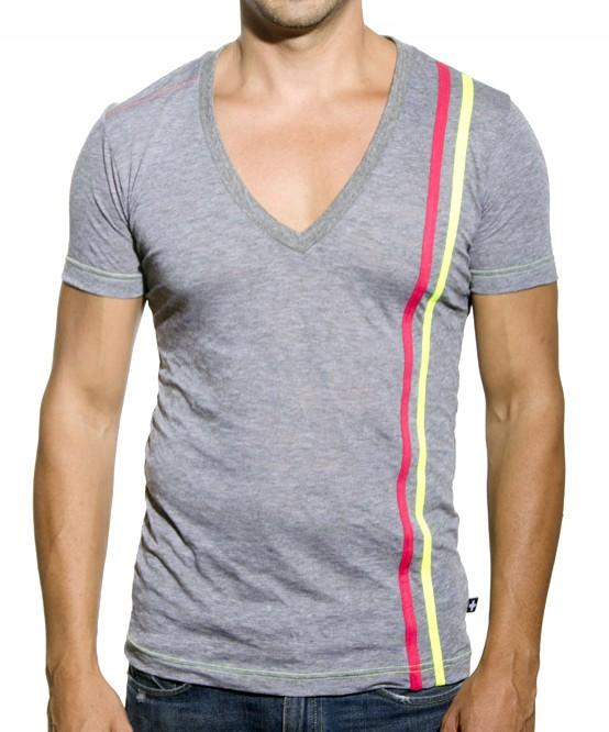 Andrew Christian 精品內衣 Racer Deep V-Neck Tee 深度追擊者