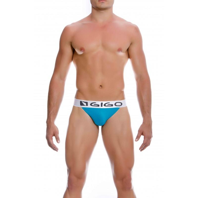 Gigo Kenya Brief Tong Grey 水藍馬卡龍