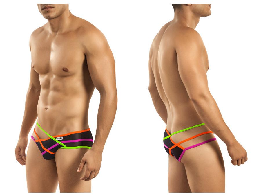 Candyman Brief Color Black-Neon 彩色霓虹燈