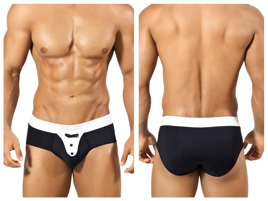 PPU Tuxedo Brief Color Black/White 角色扮演--古典紳士